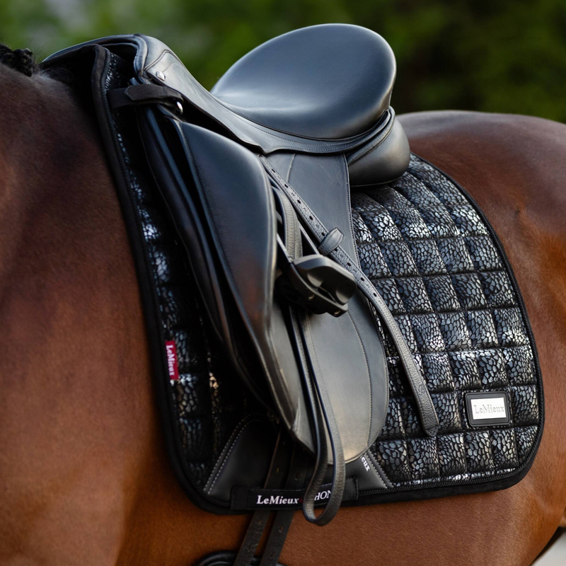 LeMieux Adour Dressage Square - Black-2